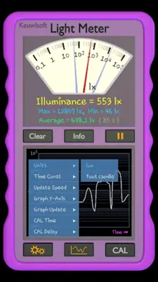 Light Meter android App screenshot 0